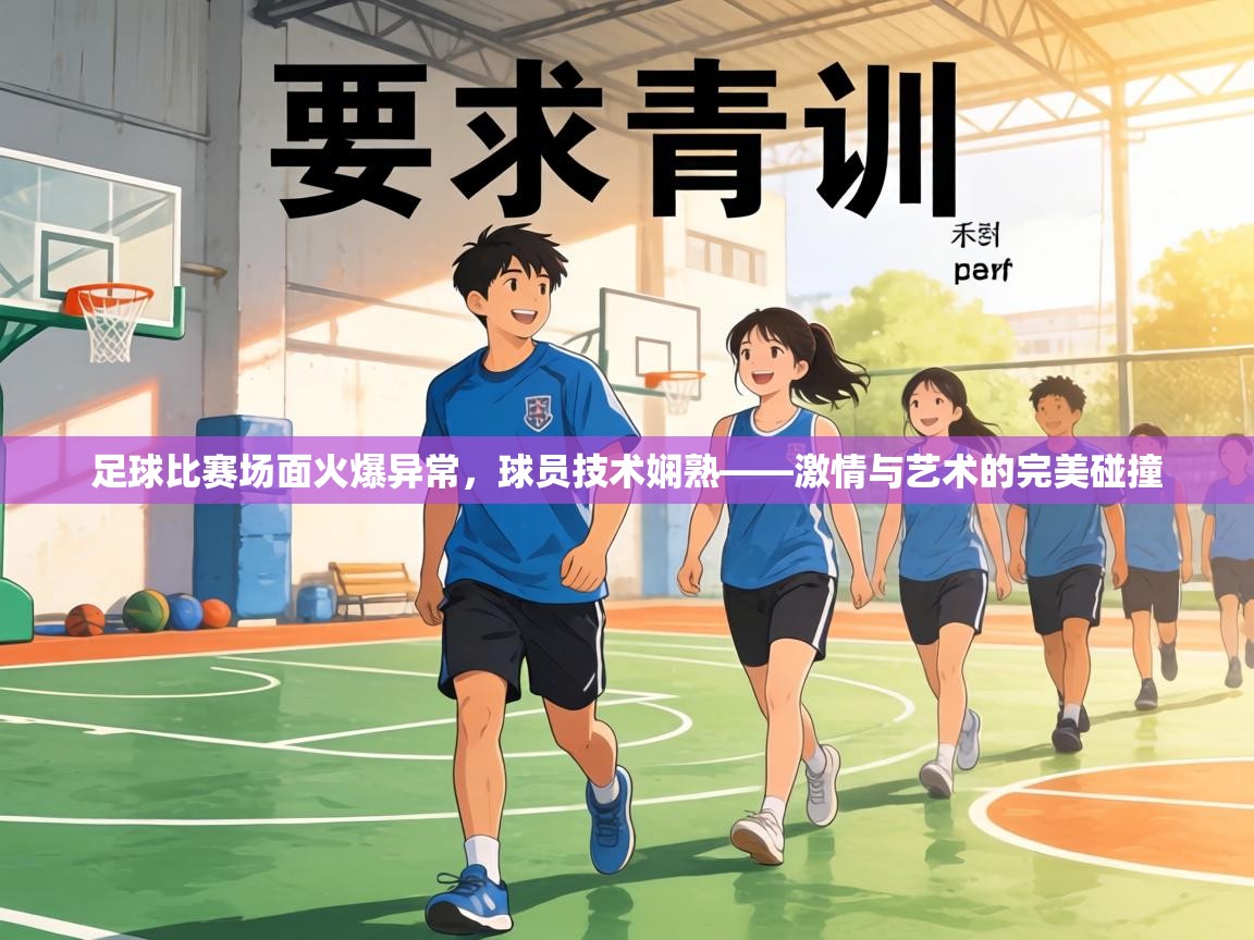 足球比赛场面火爆异常，球员技术娴熟——激情与艺术的完美碰撞  第1张
